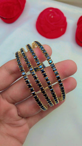 Fancy 4 Pics Zircon Taper Kara