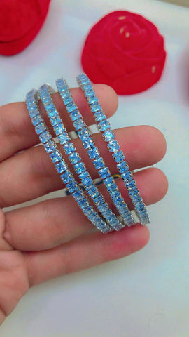 Fancy 4 Pics Zircon Taper Kara